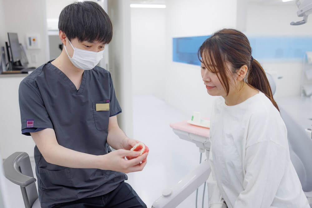 装置の装着・矯正治療の開始