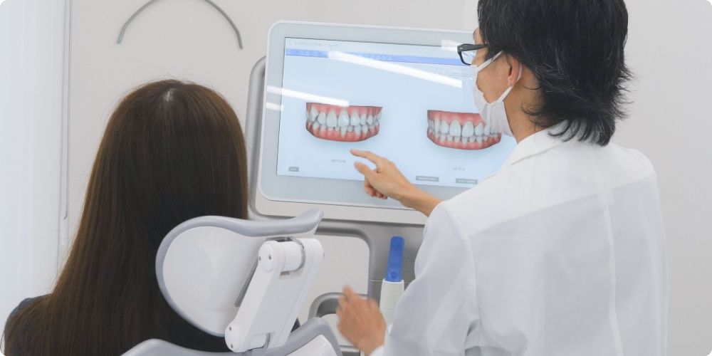 ブラーバの初回検診の内容(歯科医師による治療計画の説明)