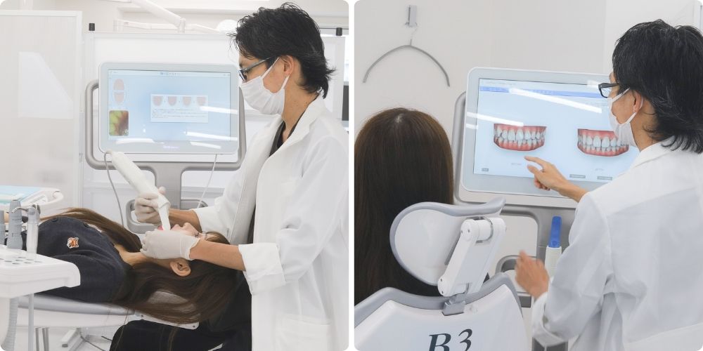 キレイライン矯正の初回検診から治療終了までの流れ