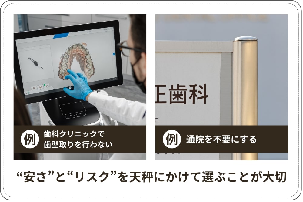 マウスピース矯正のブランドごとに安くする工夫がある