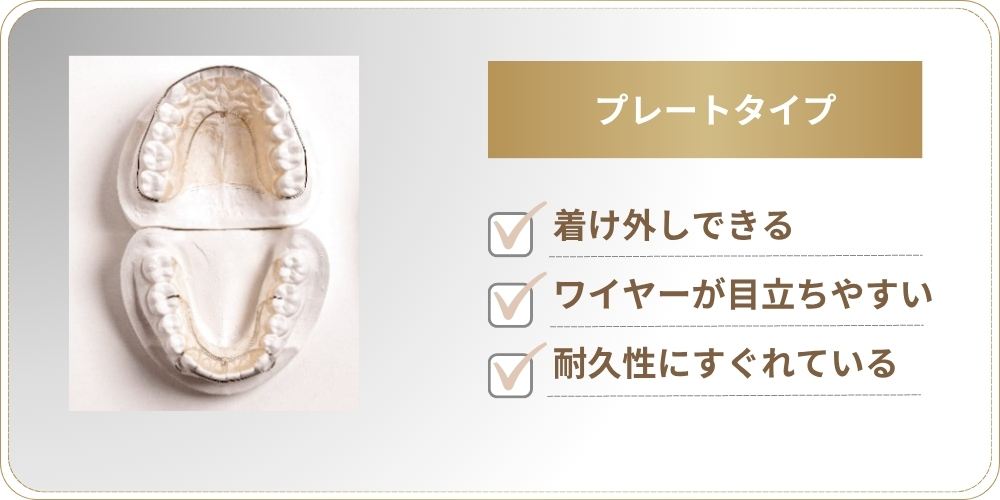 プレートタイプ