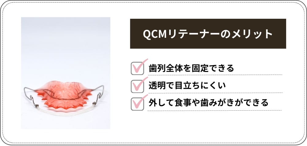 QCMリテーナー