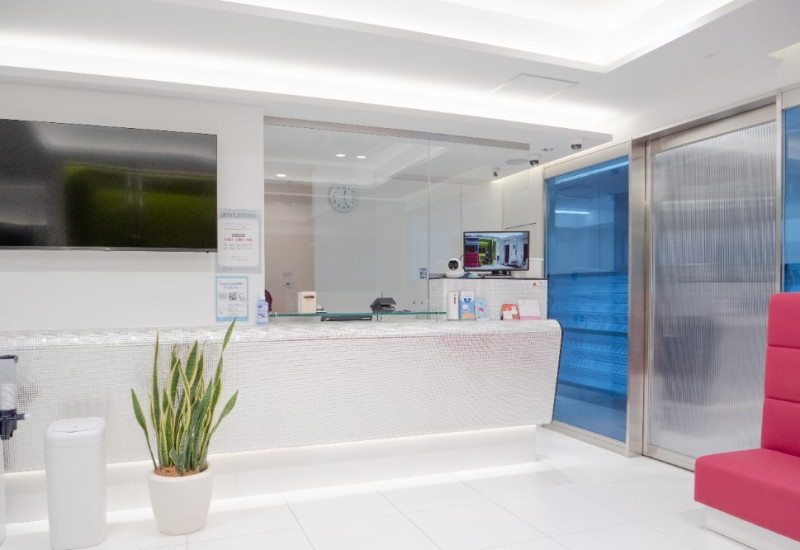 天神駅前矯正歯科クリニックの受付