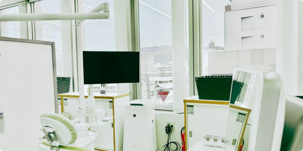 京都四条矯正歯科クリニックの診察室