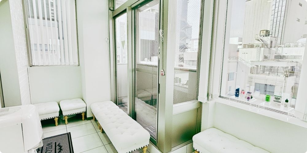 京都四条矯正歯科クリニックの待合室