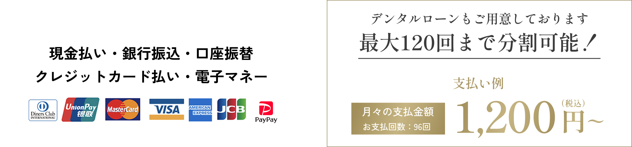 クレジットカード払い