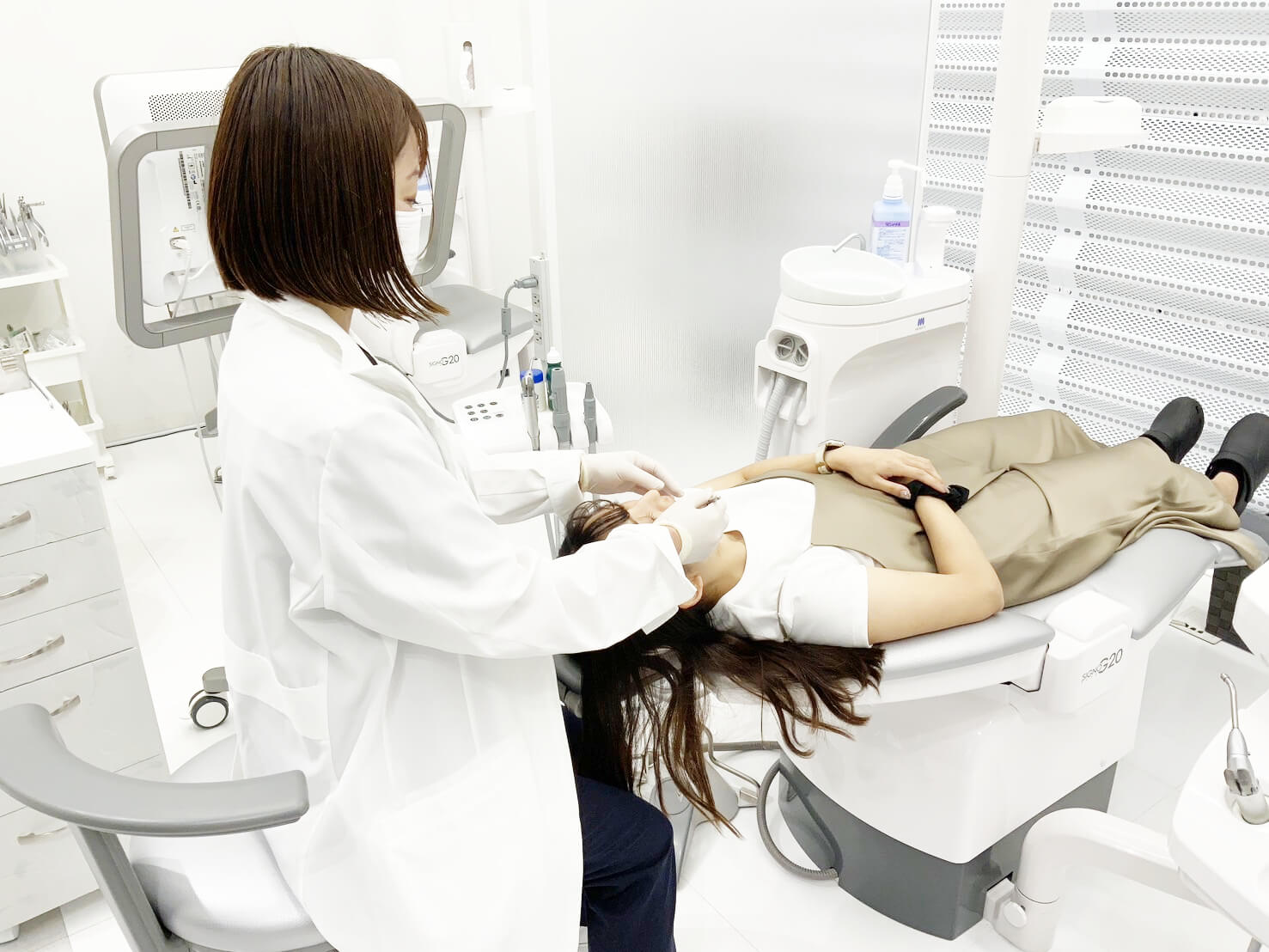 不安を解消し、治療スタート